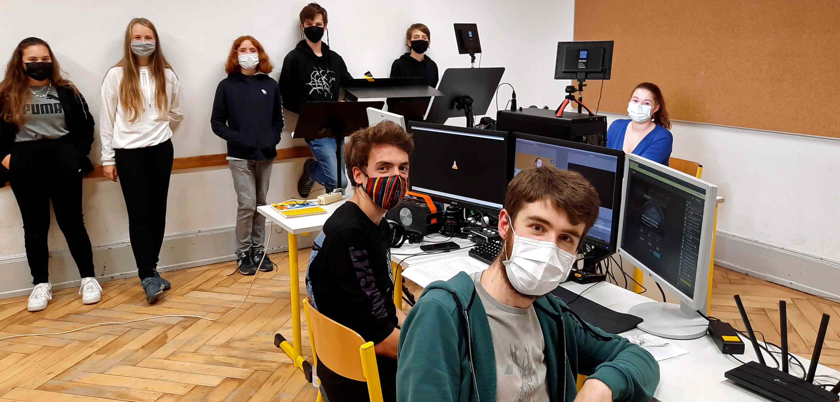 Ein Blick hinter die Kulissen des Livestreams